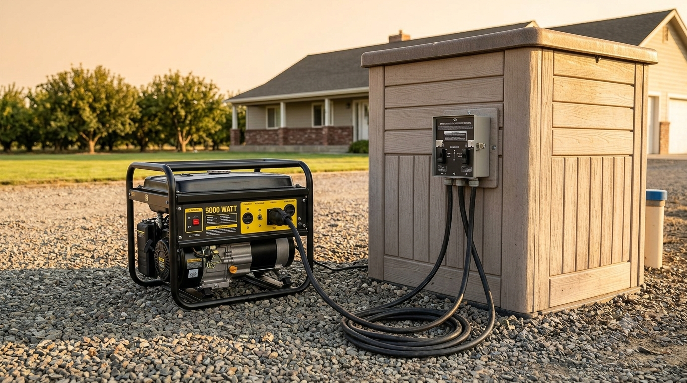 Powering Your Well Pump During Outages: Backup Generators & Solar Options